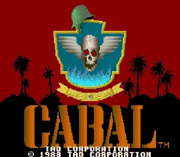 Cabal (bootleg)-MAME 2003